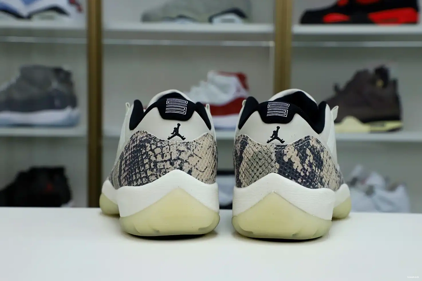 LOW AIR SNAKESKIN JORDAN LIGHT 11 Kimikick BONE 0530
